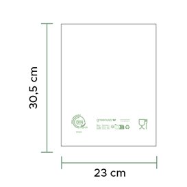 Zak Home Compost “Classic” 23x30,5cm 12µm (100 stuks)
