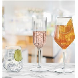 Flûte Champagne Pied Bas "Kaleido" Tritan 270 ml (6 Utés)