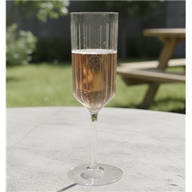 Fluitglas Lage Voet "Kaleido" Tritan 270 ml (6 Stuks)