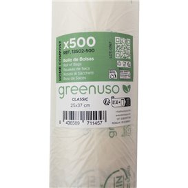Rol van zakken Home Compost “Classic” 25x37cm 12µm (500 stuks)