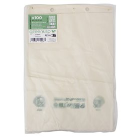 Sac Marché Block Home Compost “Classic” 23x33cm 12µm (100 Utés)