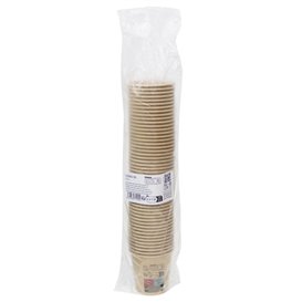 Papieren Beker Kraft-Kraft 4Oz/120ml Ø6,2cm (1.000 Stuks)