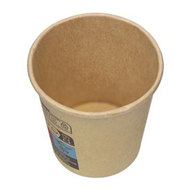 Gobelet Carton Kraft-Kraft 4Oz/120ml Ø6,2cm (50 Utés)
