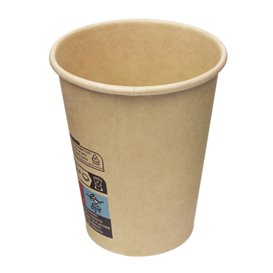 Gobelet Carton Kraft-Kraft 7Oz/210ml Ø7,0cm (50 Utés)