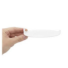 Mini Assiette de Dégustation Durable Suiit "Blanc" (12 Utés)
