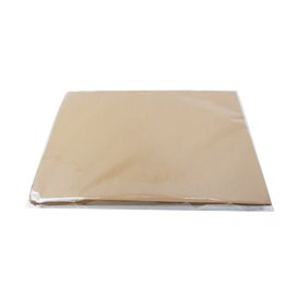 Papieren voedsel wrap Manila bruin 22g/m² 30x43cm (9600 stuks)
