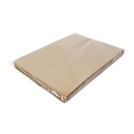 Papieren voedsel wrap Manila bruin 22g/m² 30x43cm (9600 stuks)