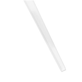 Couteau Blanc Compostable et Réutilisable en CPLA 16,8 cm (1500 Utés)