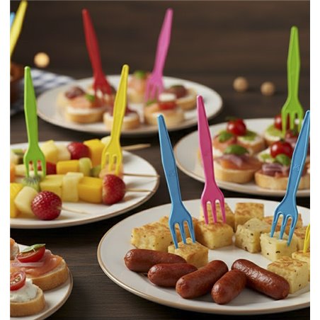 Mini fourchettes CPLA compostables