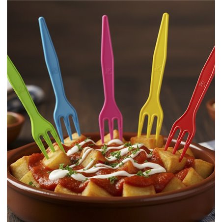 Mini fourchettes CPLA pour catering et événements