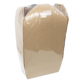 Amerikaanse Kraft-Kraft Doos 22x16,5x9cm 3000ml (200 Stuks)