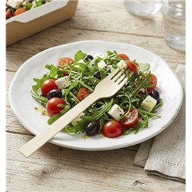 Fourchette en Bambou 17cm (100 Utés)