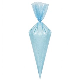 Poche à Douille PE en Rouleau Bleue 28x55cm (100 Utés)