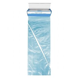 Poche à Douille PE en Rouleau Bleue 28x55cm (100 Utés)