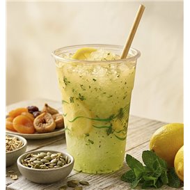 Composteerbare PLA Beker "Green Spirit" Transparant 570ml (700 Stuks)