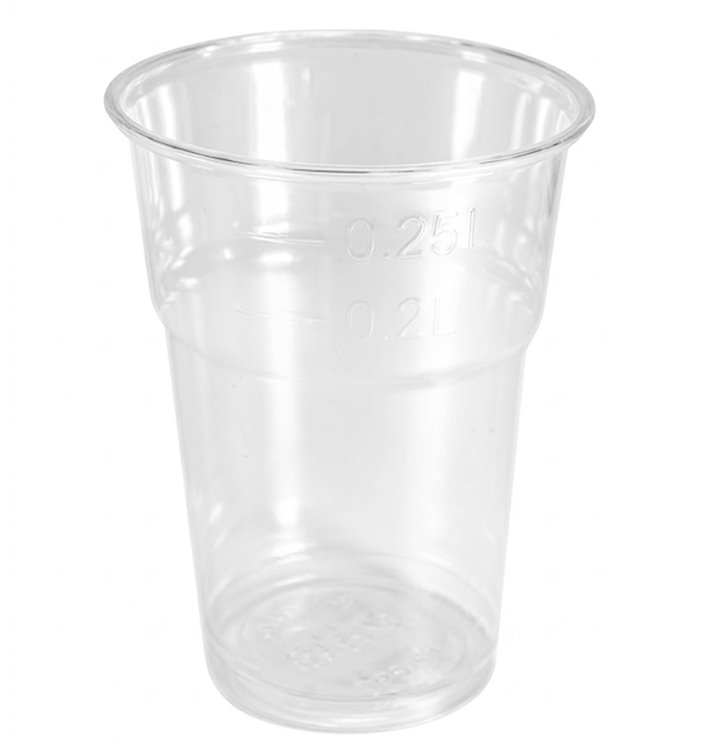 Gobelet en Plastique rPET 300ml Ø7,8cm (50 Unités)