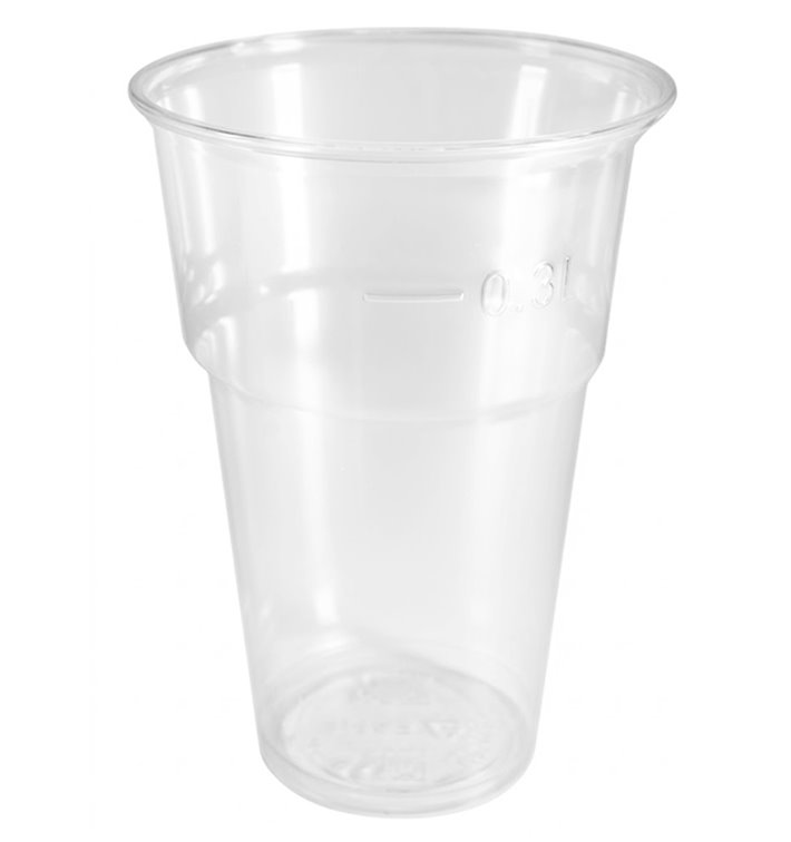 Gobelet en Plastique rPET 400ml Ø9cm (50 Unités)