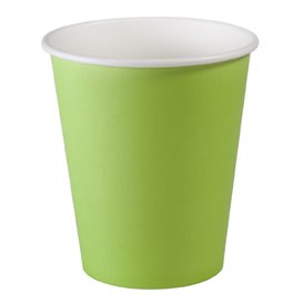 Groene kartonnen bekers "Kleuren" 9Oz/270ml (240 Stuks)