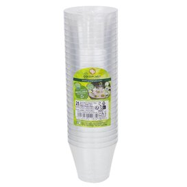 Transparant "Bloom" PS Degustatie Bekertje 75ml (450 Stuks)