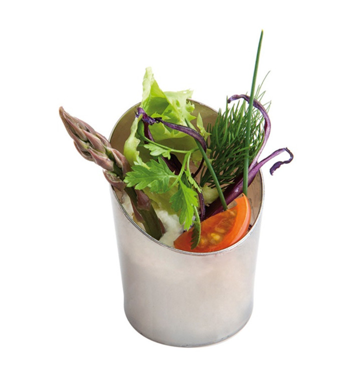 Verrine Mini Tube Argent 30ml 3,5x3,2x5,5cm Verrine Mini Tube Argent 30ml 3,5x3,2x5,5cm