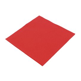 Serviette en Airlaid Rouge 40x40cm (800 Unités)