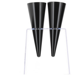 Stand en Plastique pour 2  Flûtes "Cône" . (2 Unités)