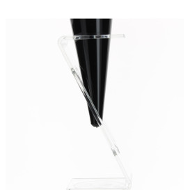 Plastic fluit Sten 1 Slot transparant (2 stuks)