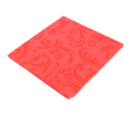 Airlaid Servetten "Damascato" rood 40x40cm (1000 stuks)