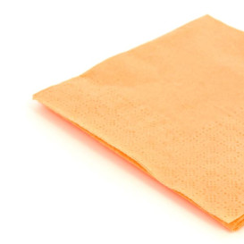 Papieren servet zalm 20x20cm 2C (100 stuks) 