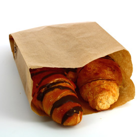 Sac Papier Kraft 12+6x20cm (250 Unités)