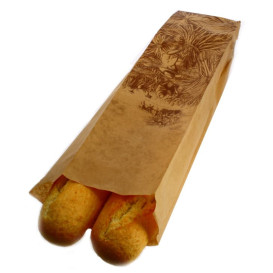 Sac Papier Kraft "Siega" 12+6x50cm (250 Utés)