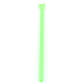 Plastic recht rietje PS lepel 4 colofs Ø0,6cm 20cm (10000 stuks)